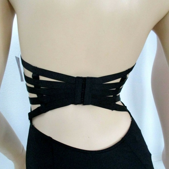 Cage Rage Halter Teddy Babydoll Frederick's of Hollywood - Picture 5 of 8